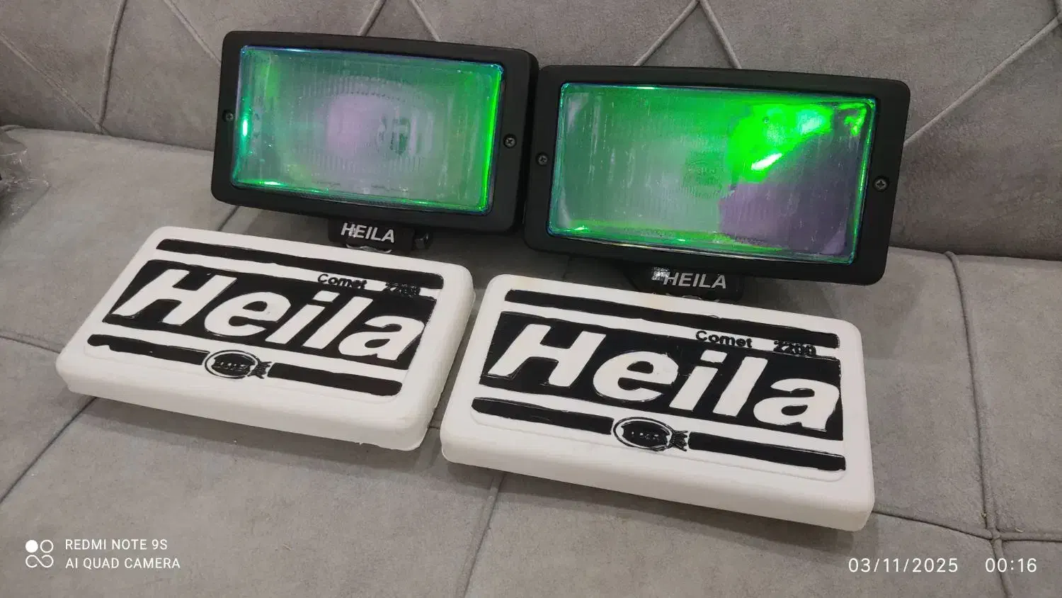 دوعددچراغ مه شکن آفرودی وماشین سنگین|قطعات یدکی و لوازم جانبی|ارومیه, |دیوار