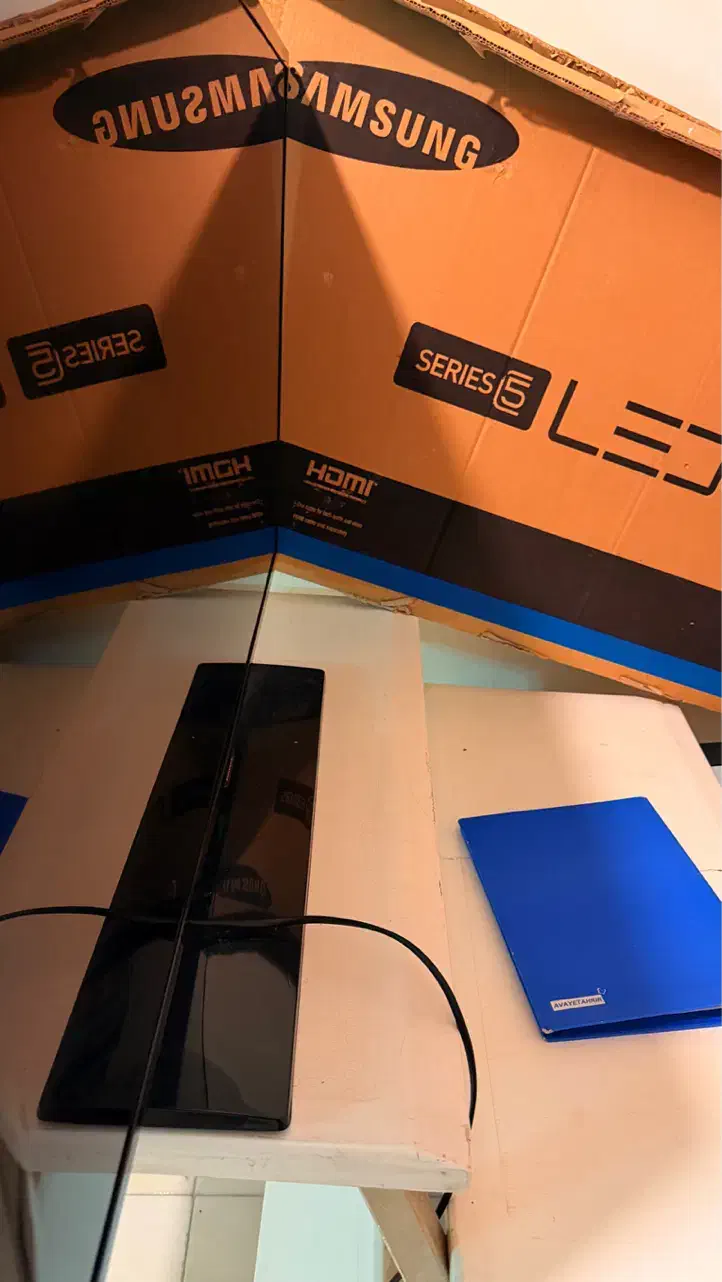 ال ای دی ۴۰ اینچ سامسونگ سری۵|تلویزیون و پروژکتور|قزوین, |دیوار