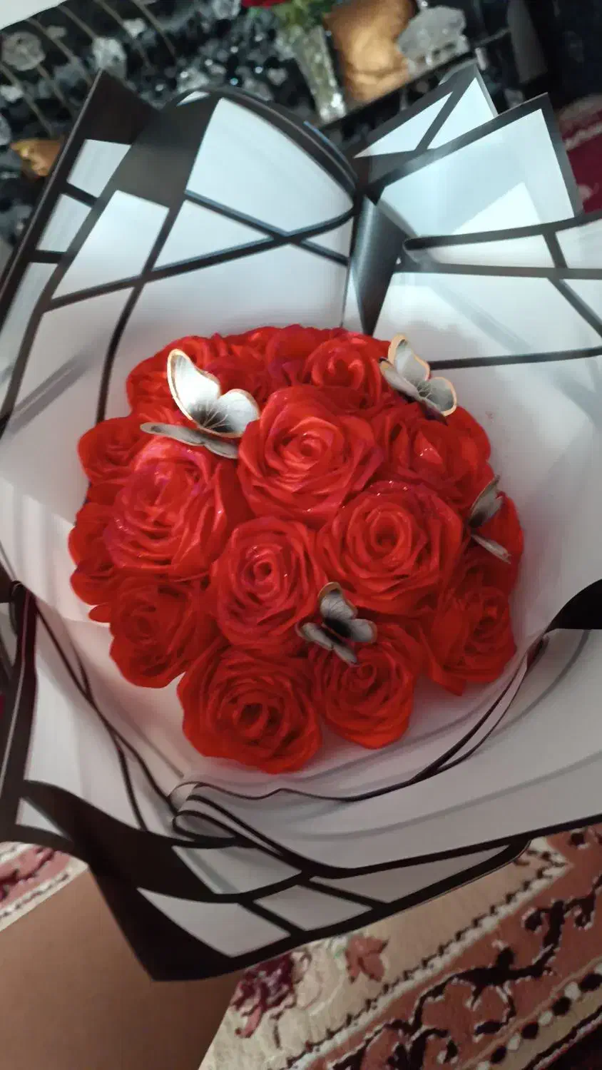 برای سفارش گل در خدمتیم|گل مصنوعی|خوی, |دیوار