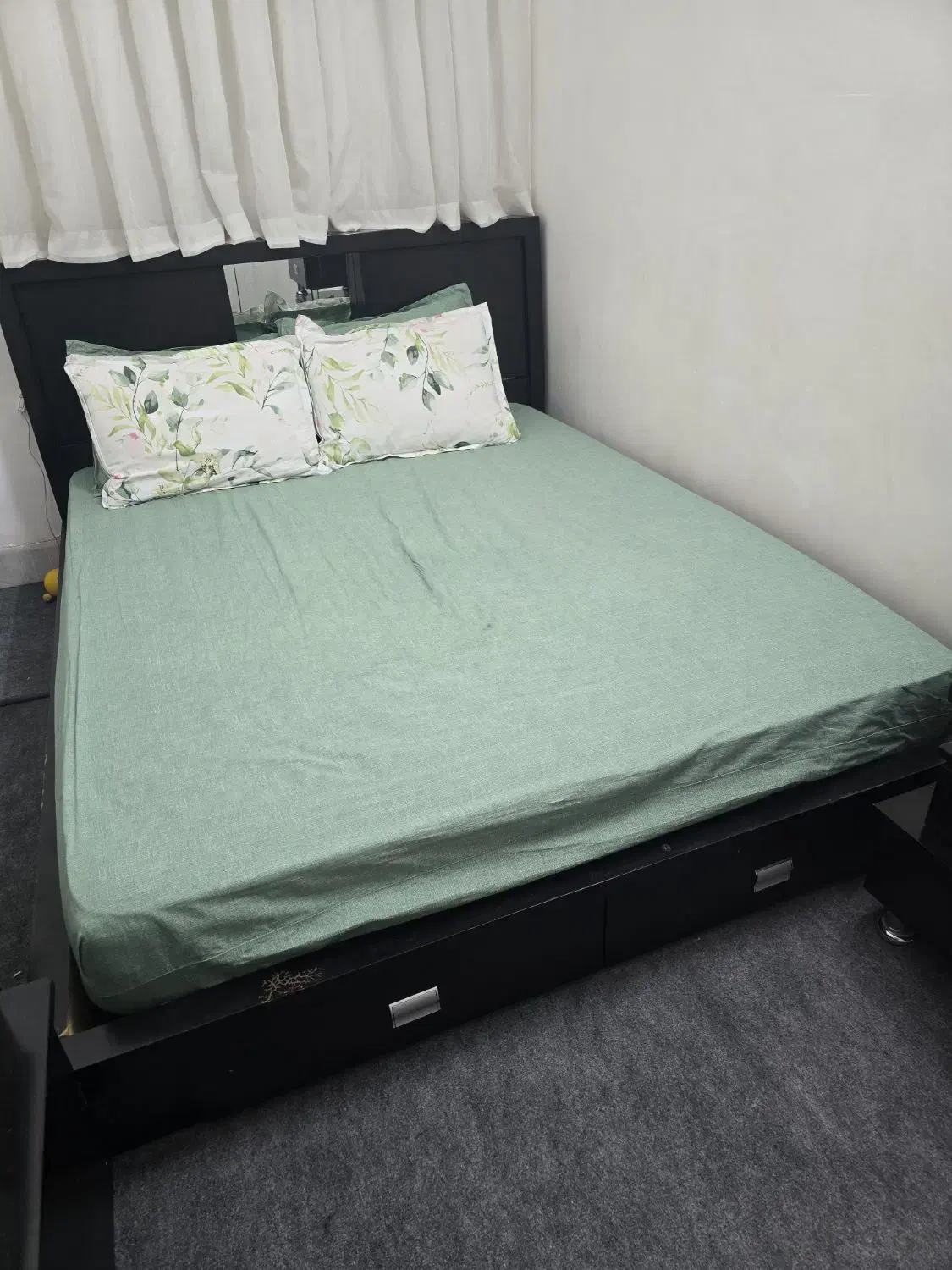 سرویس خواب چوبی|تخت و سرویس خواب|قم, زنبیل آباد|دیوار