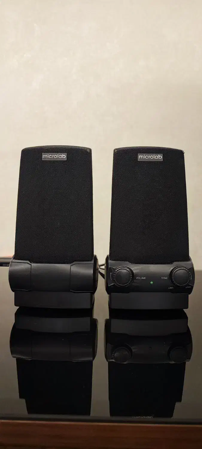 اسپیکر دو تکه میکرولب|سیستم صوتی خانگی|تبریز, |دیوار