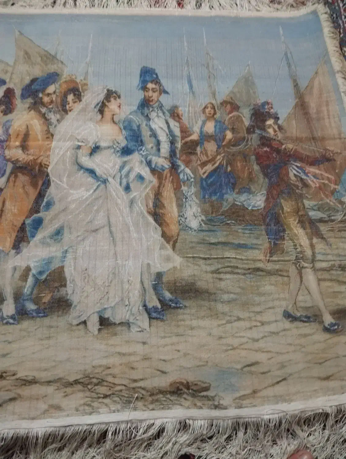 تابلو فرش دستباف عروس ونیز|تابلو فرش|کازرون, |دیوار