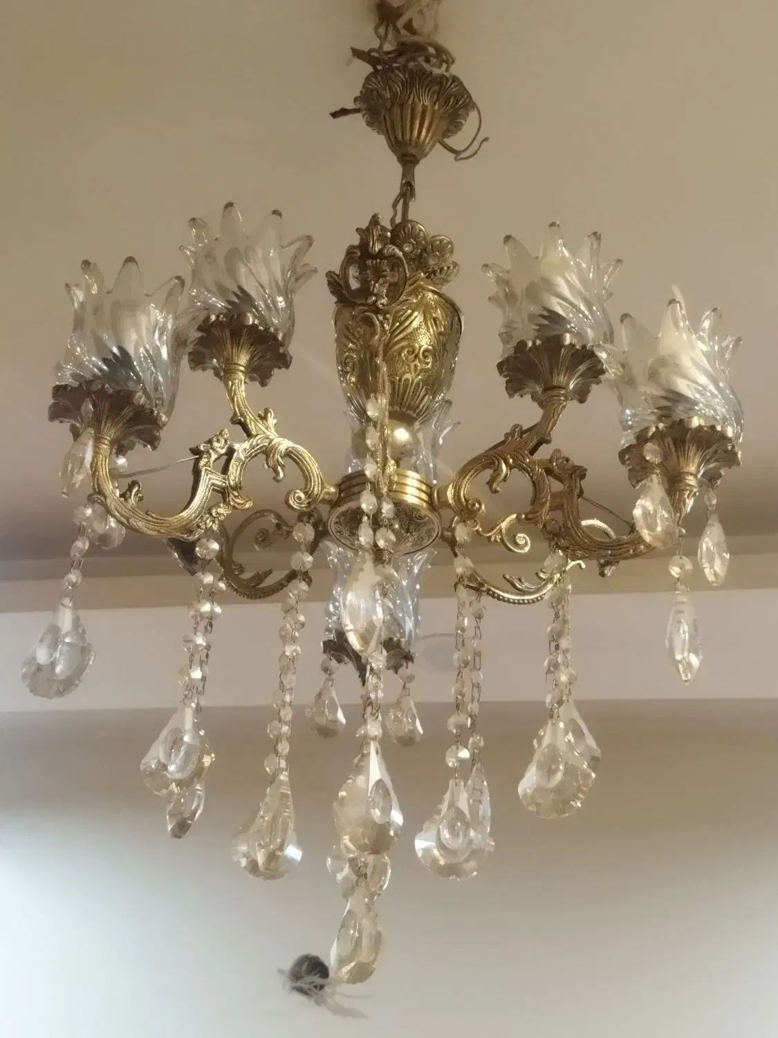 لوستر برنج|لوستر و چراغ آویز|اندیشه, اندیشه فاز ۱|دیوار