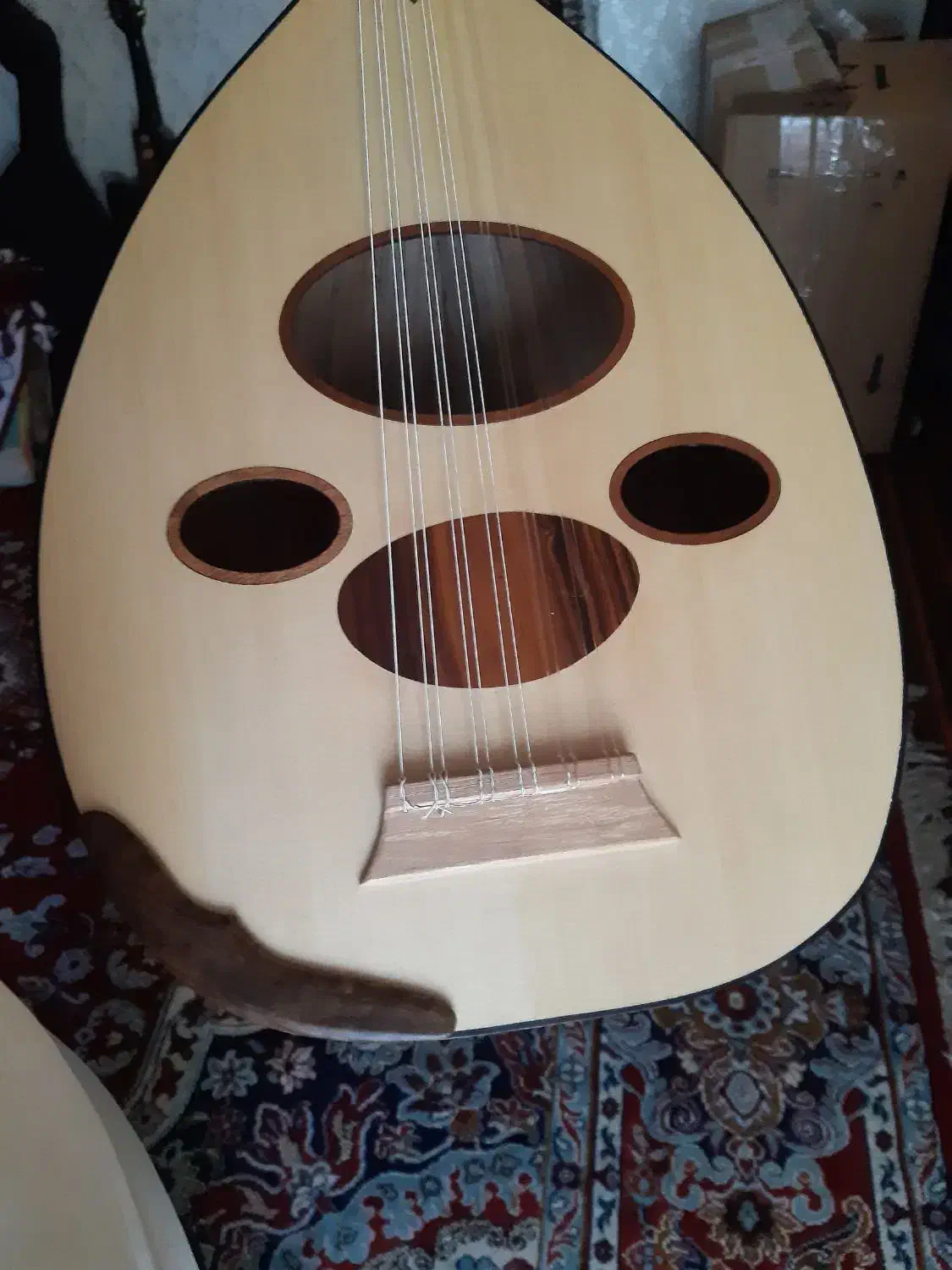 عود اهواز ارسالی|سازهای سنتی|حمیدیه, |دیوار