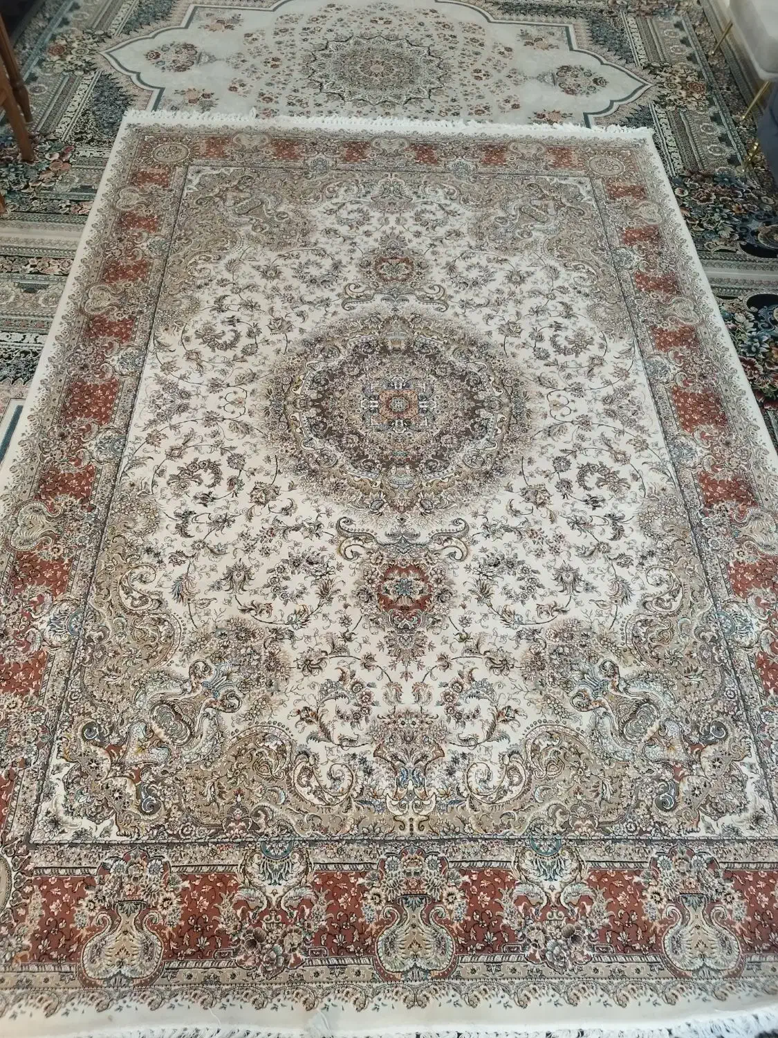 فرش ۹متری ۷۰۰شانه|فرش|خمین, |دیوار