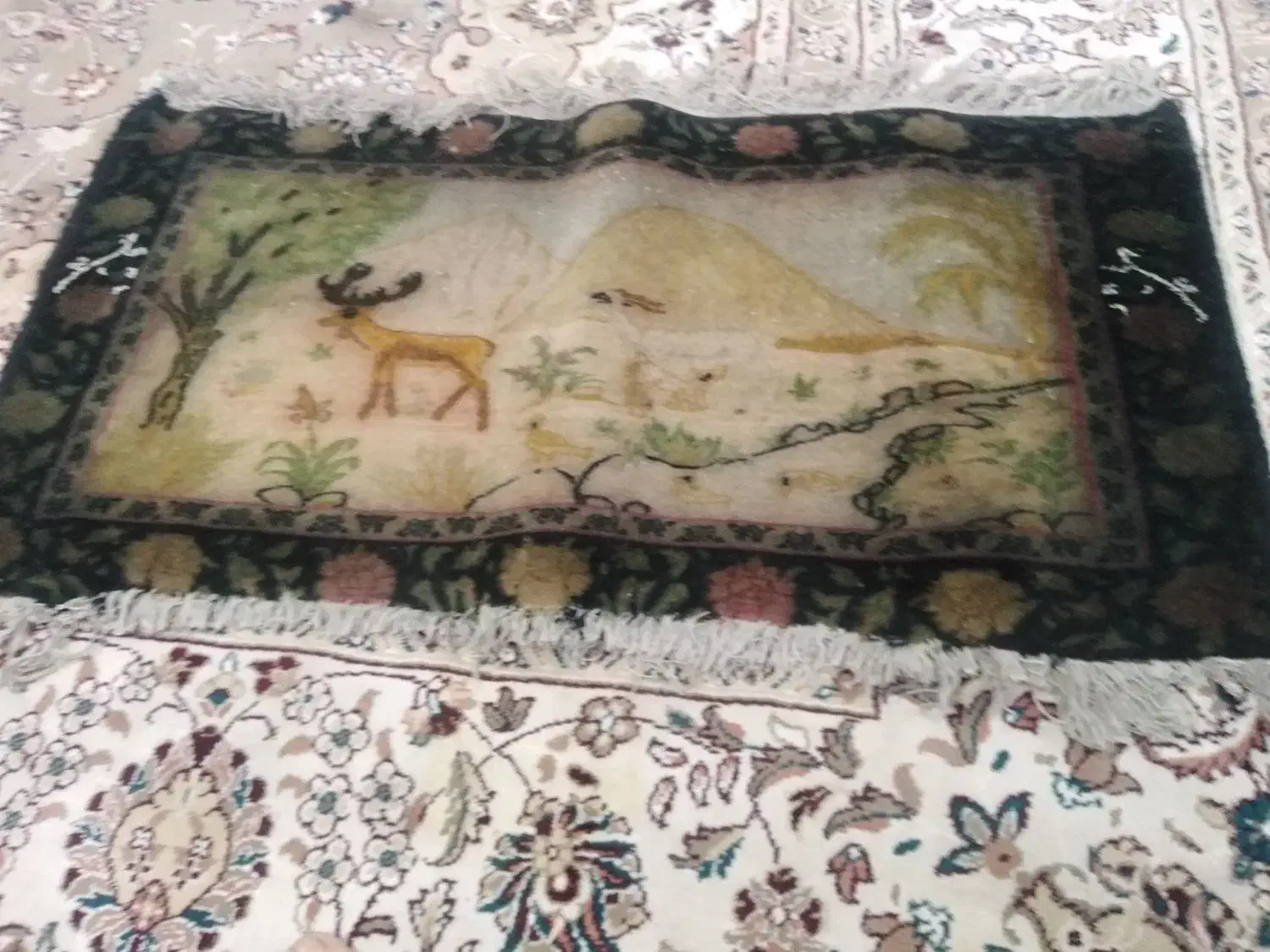 یک عدد قالیچه دستی|فرش|مشهد, حسین‌آباد|دیوار