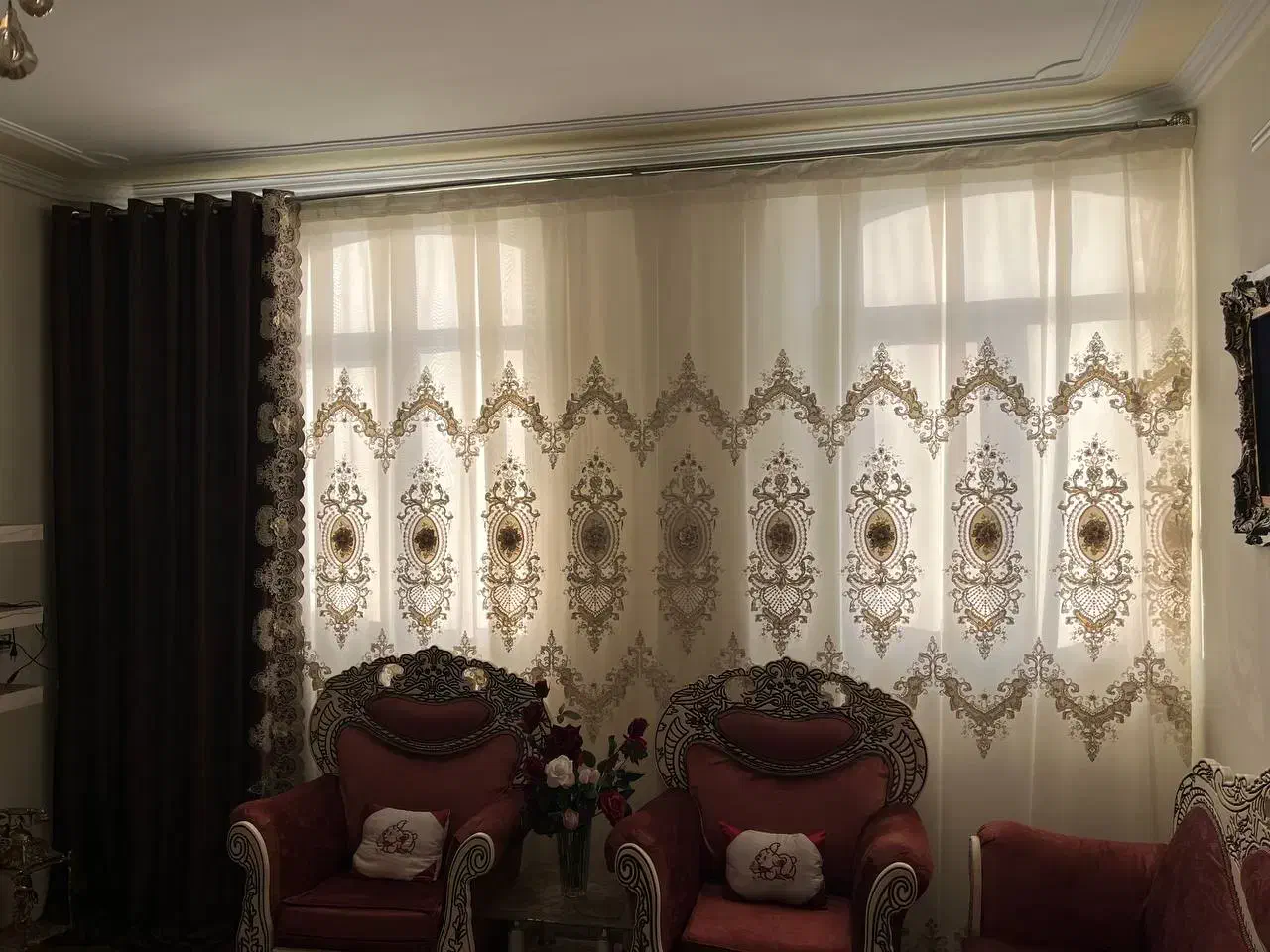 پرده خانگی|پرده، رانر، رومیزی|سراب, |دیوار