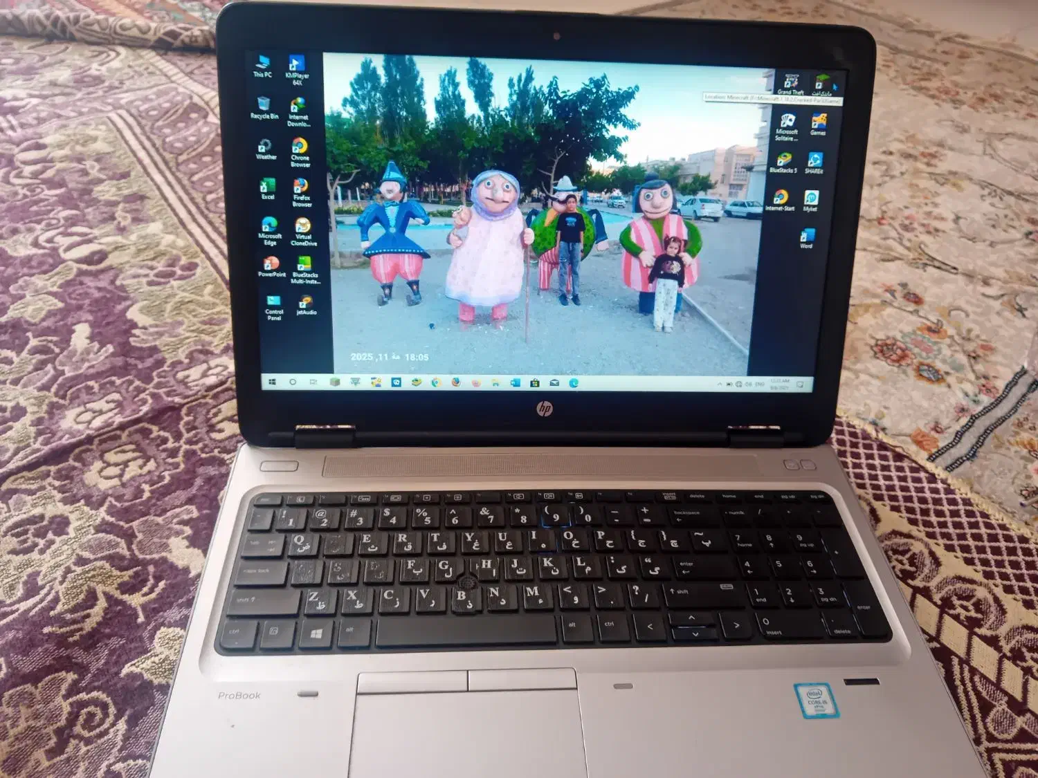 لپ تاپ درحد نو خیلی کم کار|رایانه همراه|تربتحیدریه, شهدا|دیوار