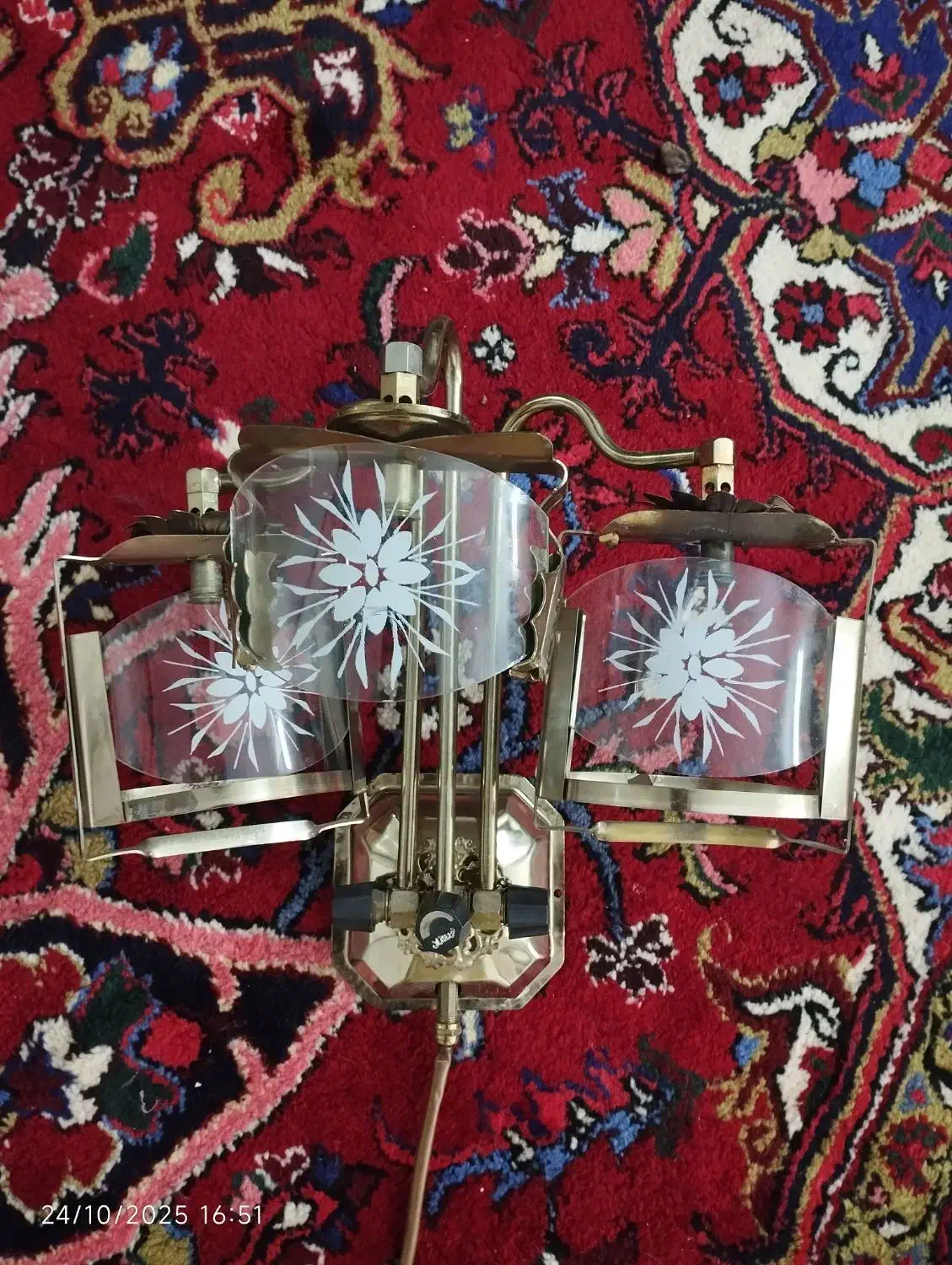 چراغ روشنای گازی|لوستر و چراغ آویز|مرند, |دیوار