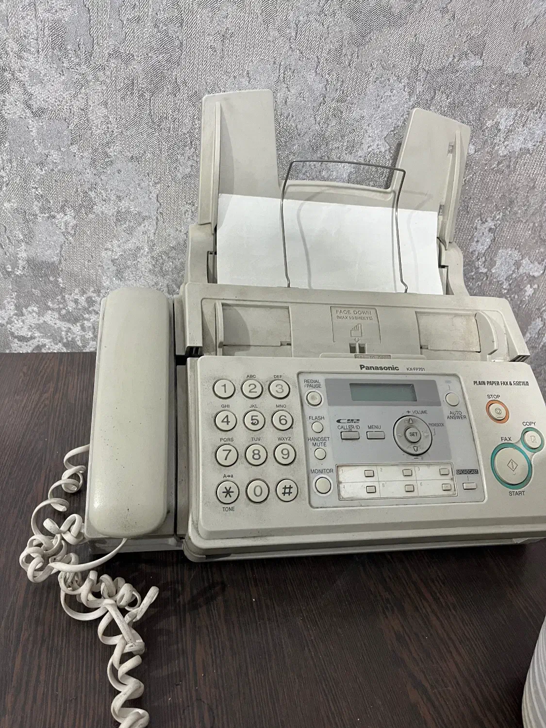 فکس پاناسونیک|پرینتر، اسکنر، کپی، فکس|فولادشهر, مسکن مهر فولادشهر|دیوار