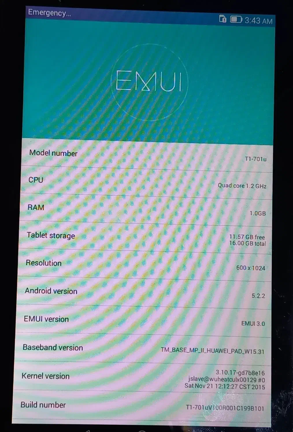 تبلت هواوی T1-701u|تبلت|تهران, مدائن|دیوار