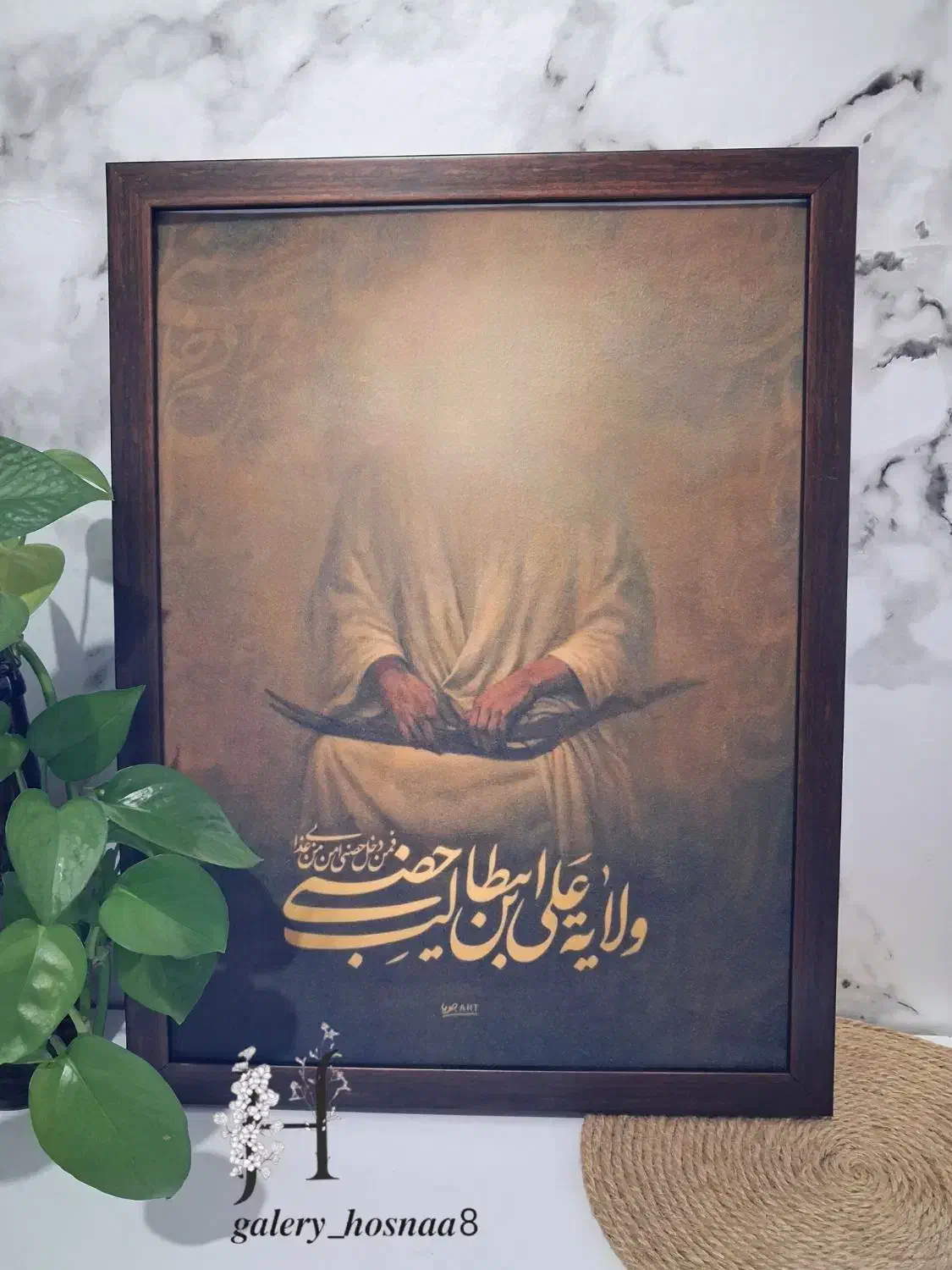 قاب عکس تمثال|تابلو، نقاشی، عکس|قم, پردیسان|دیوار