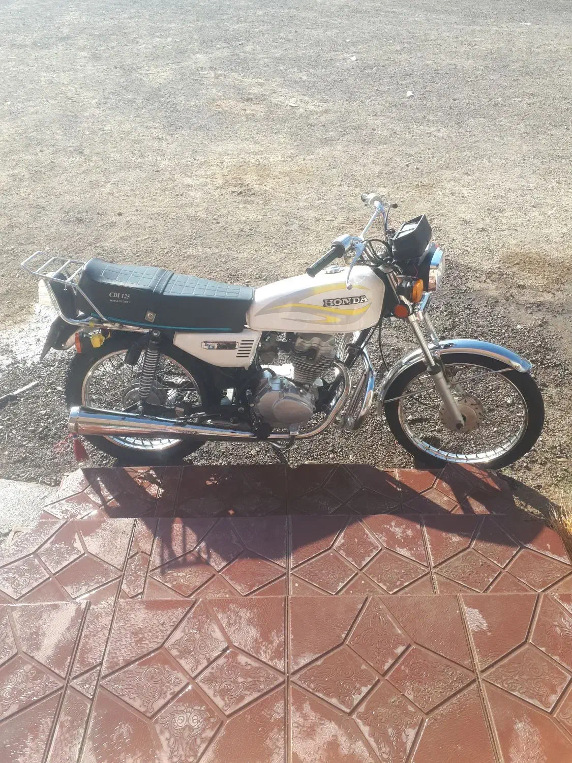 هوندا ۱۲۵ مدل ۸۷ مزایده|موتورسیکلت|ارشق, |دیوار