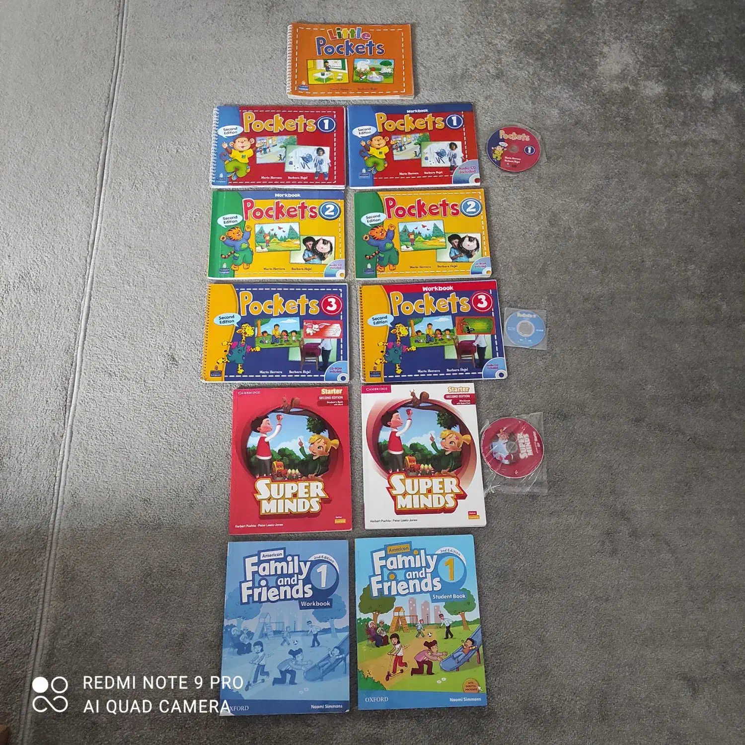 ۶ سری کتاب آموزش زبان انگلیسی با سیدی از پایه|کتاب و مجله آموزشی|کرمانشاه, |دیوار