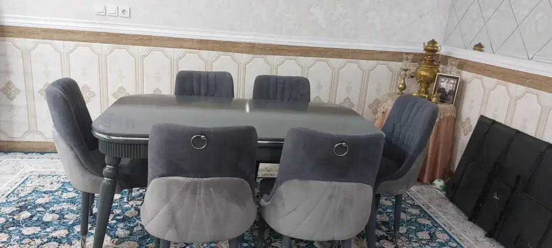 میز غذا خوری ۶نفره|میز و صندلی غذاخوری|اهواز, کمپلو جنوبی|دیوار