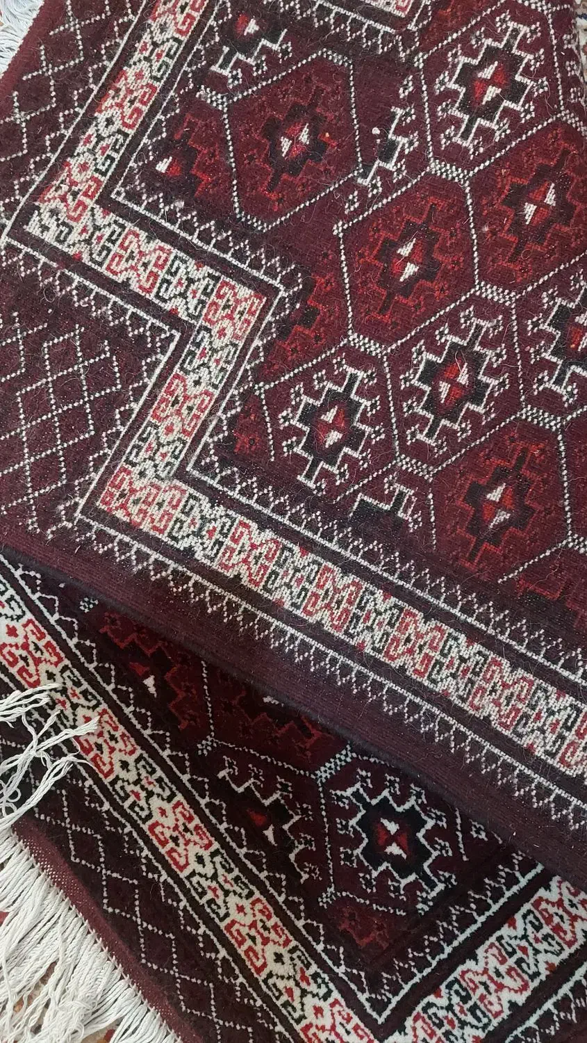 قالیچه نمازی  ترکمن|فرش|گرگان, |دیوار