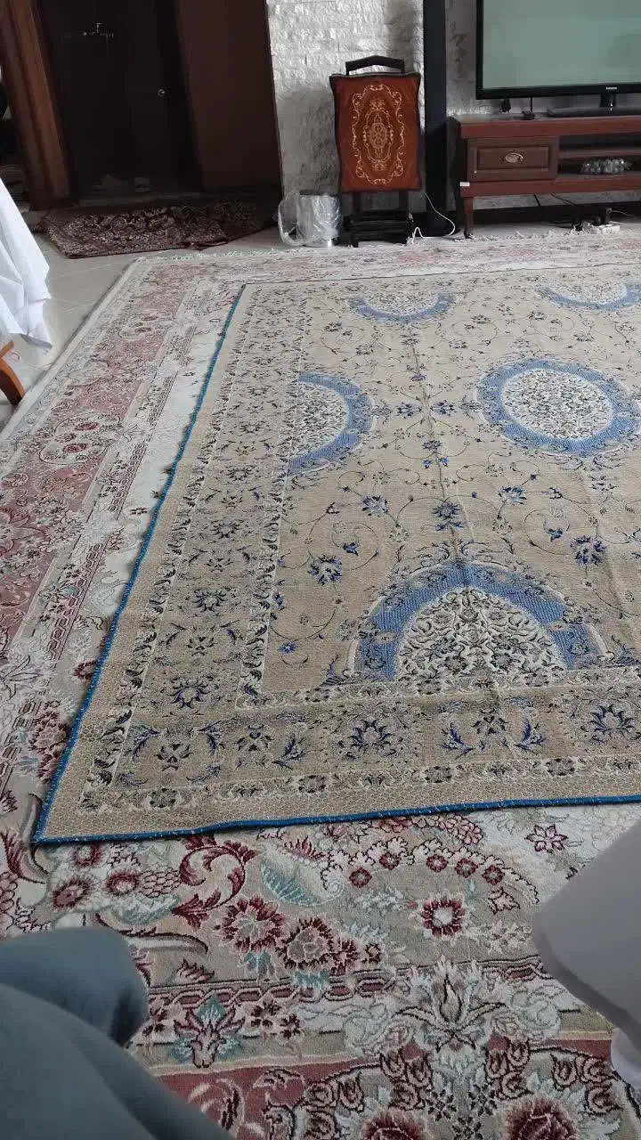 فروش یک عدد فرش ۱۲ متری خیلی تمیز|فرش|مشهد, هفت تیر (نه دره)|دیوار