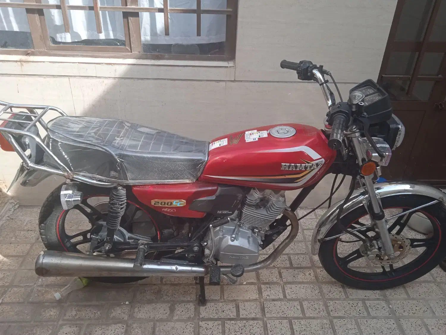 موتور همتاز 200|موتورسیکلت|مشهد, شهید قربانی|دیوار