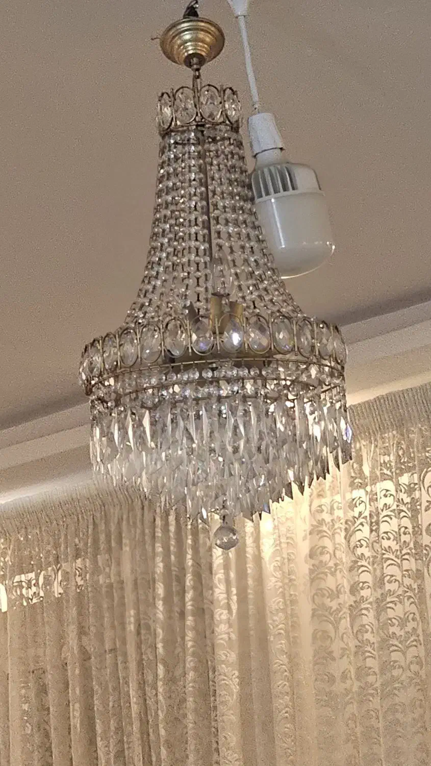 لوستر کریستال اتریشی|لوستر و چراغ آویز|مشهد, احمدآباد|دیوار