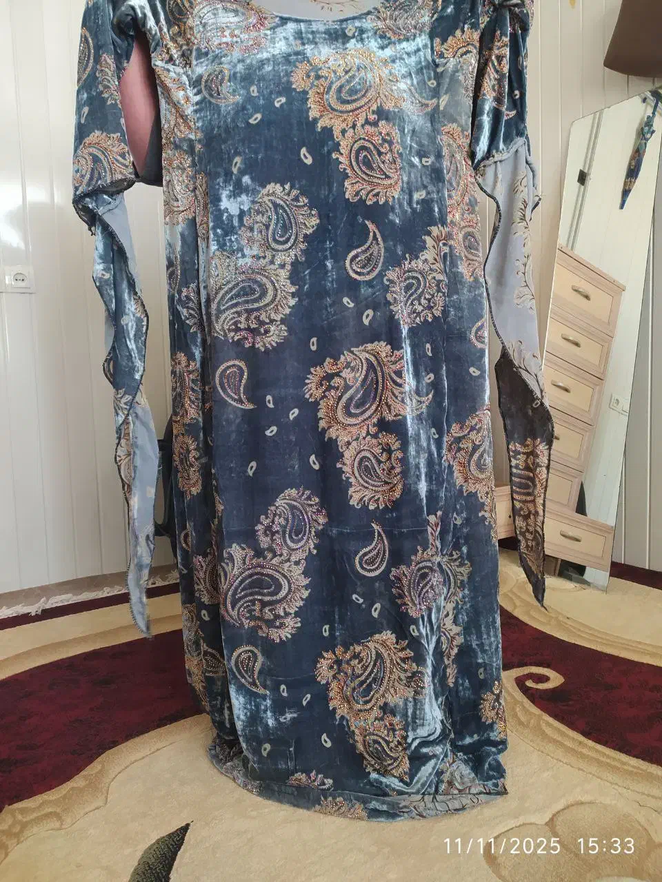 لباس مخمل نگین جیکو|لباس|جوانرود, |دیوار