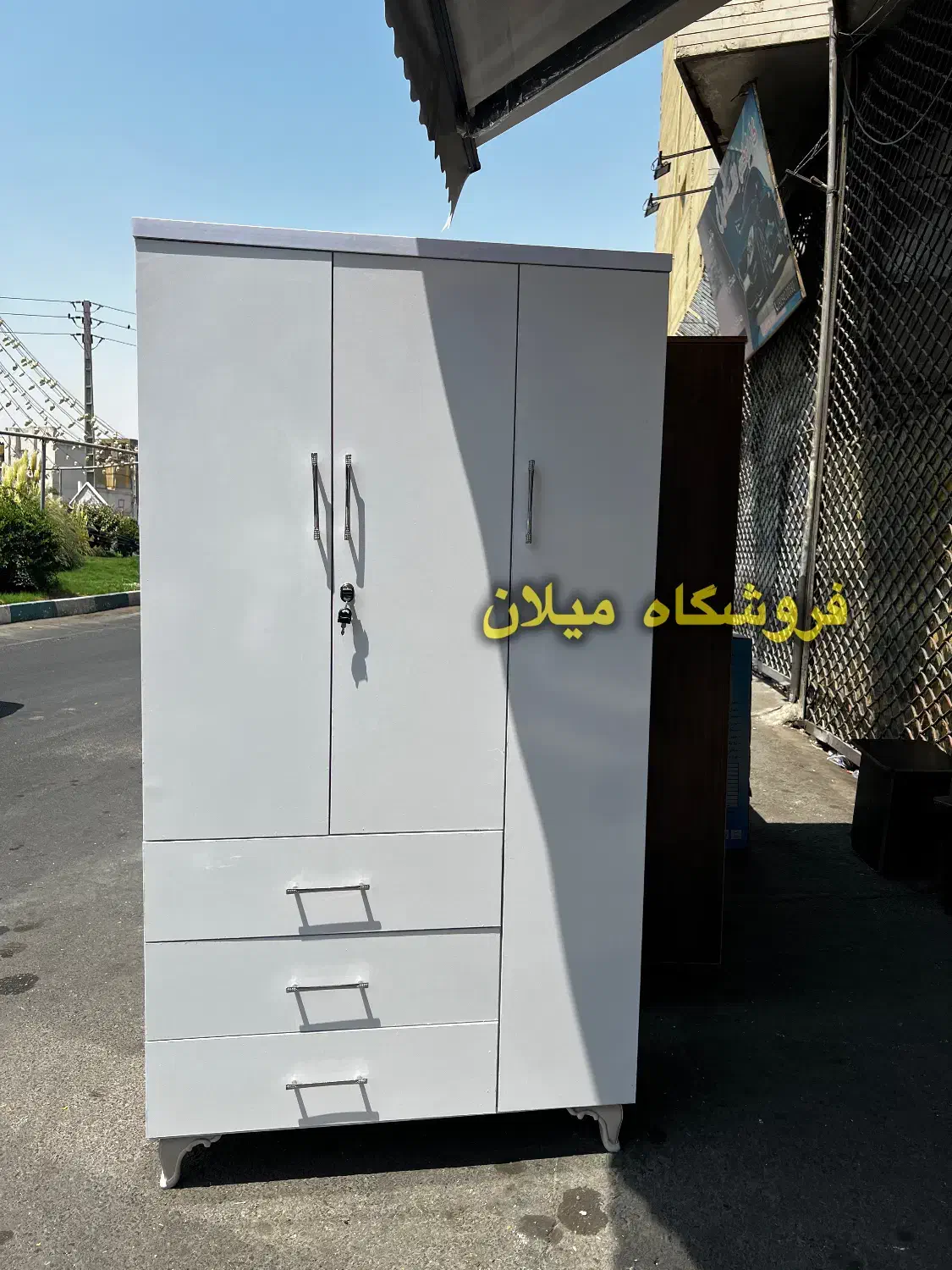 کمد لباس سه درب دراور تک و عمده کشو|جاکفشی، کمد، دراور|تهران, جیحون|دیوار