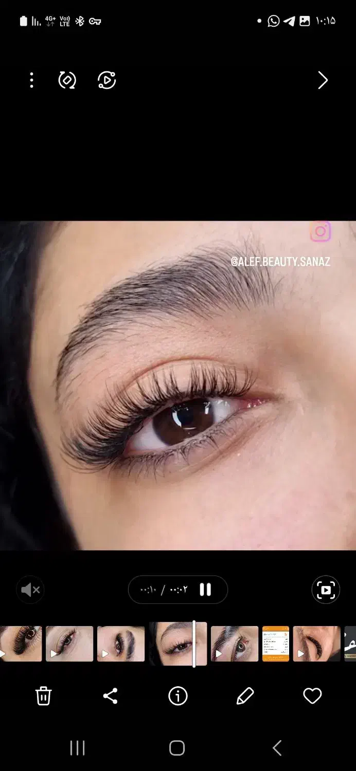 اکستنشن مژه،لیفت مژه وابرو اندیشه|خدمات آرایشگری و زیبایی|اندیشه, اندیشه فاز ۱|دیوار