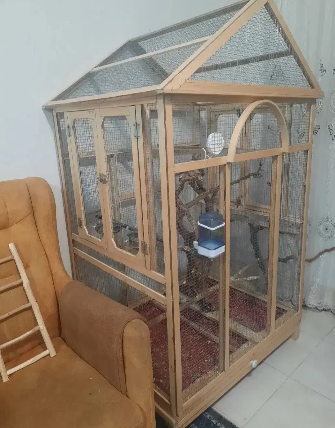 قفس چوبی|لوازم جانبی حیوانات|کرج, مجتمع صنفی صنعتی|دیوار