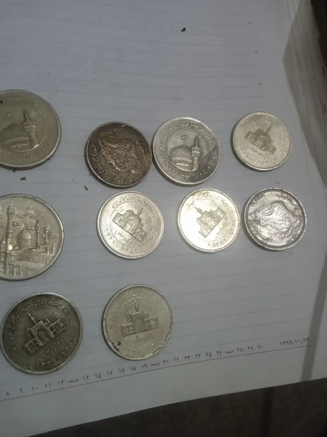 سکه.پول قدیمی|کلکسیون سکه، تمبر، اسکناس|کرمانشاه, |دیوار