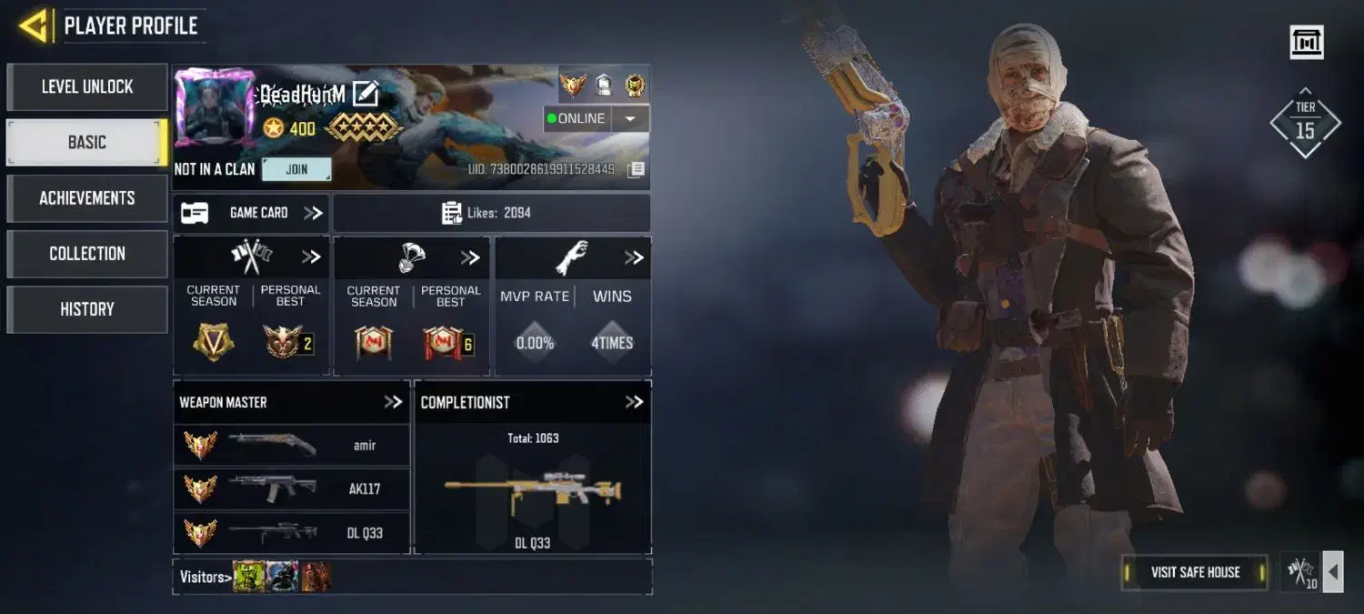 اکانت کالاف دیوتی موبایل|کنسول، بازی ویدئویی و آنلاین|اسلامشهر, شهرک مصطفی خمینی|دیوار