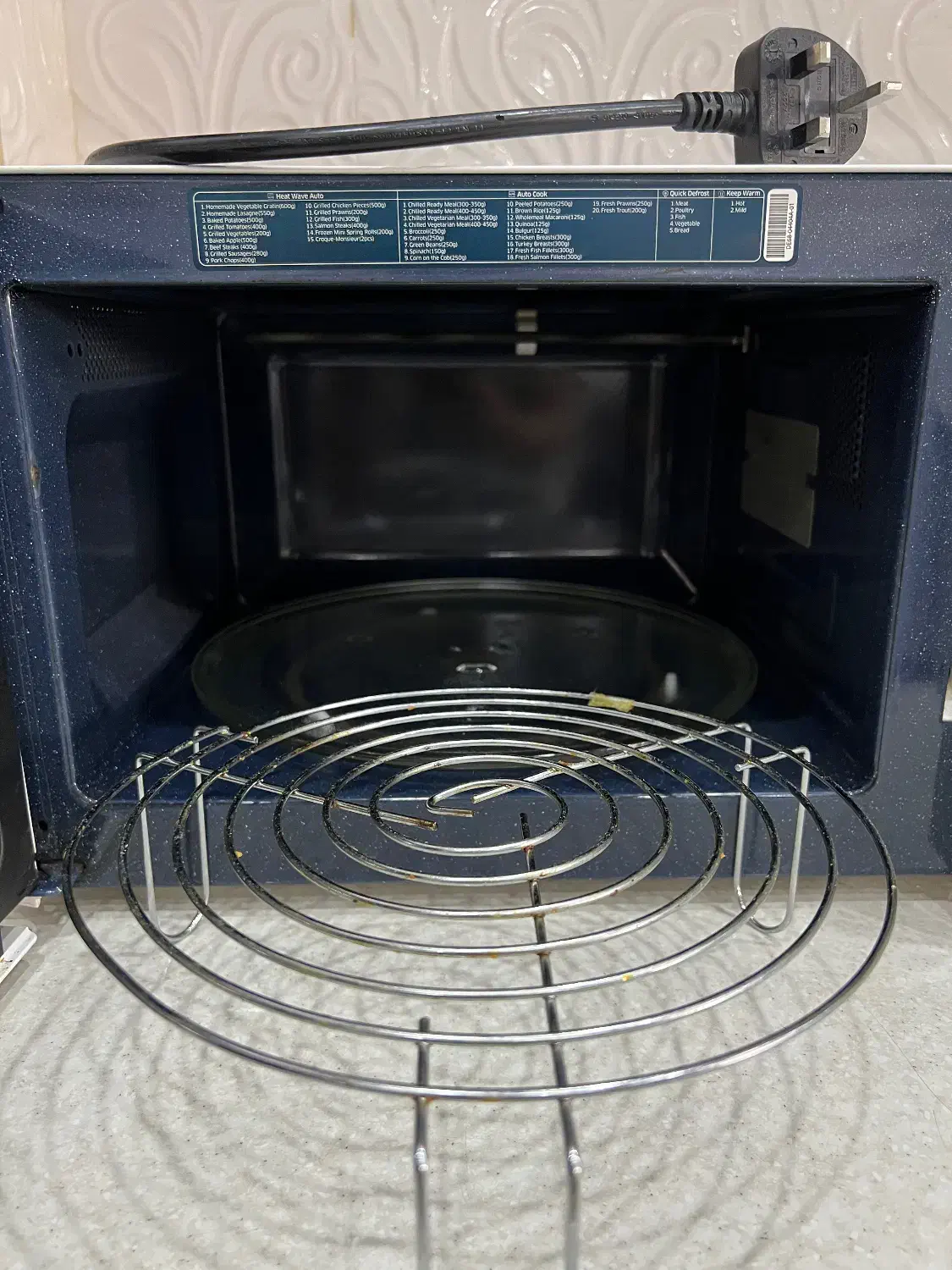 مایکروویو ۲۵ لیتری سامسونگ اصل|اجاق گاز و لوازم برقی پخت‌وپز|چابهار, |دیوار