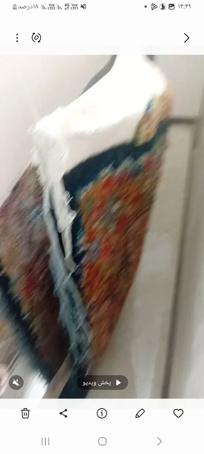 فرش سالاری تبریز شیش متری حدود ۶۵درصد بافته شده|فرش|پاکدشت, پاکدشت (مامازند)|دیوار