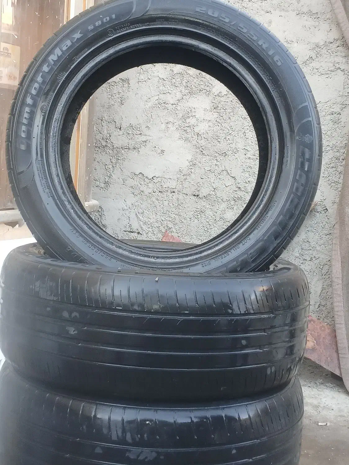 ۴ عددلاستیک205/55R16|قطعات یدکی و لوازم جانبی|مشهد, کوشک مهدی|دیوار