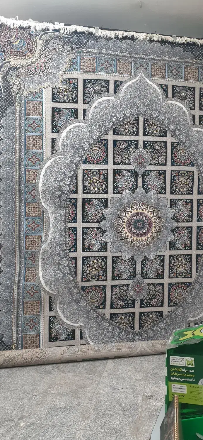 فرش ۱۲متری لاهورکاشان درهمه سایزی نقد.چک.قسط|فرش|اصفهان, شاهد|دیوار