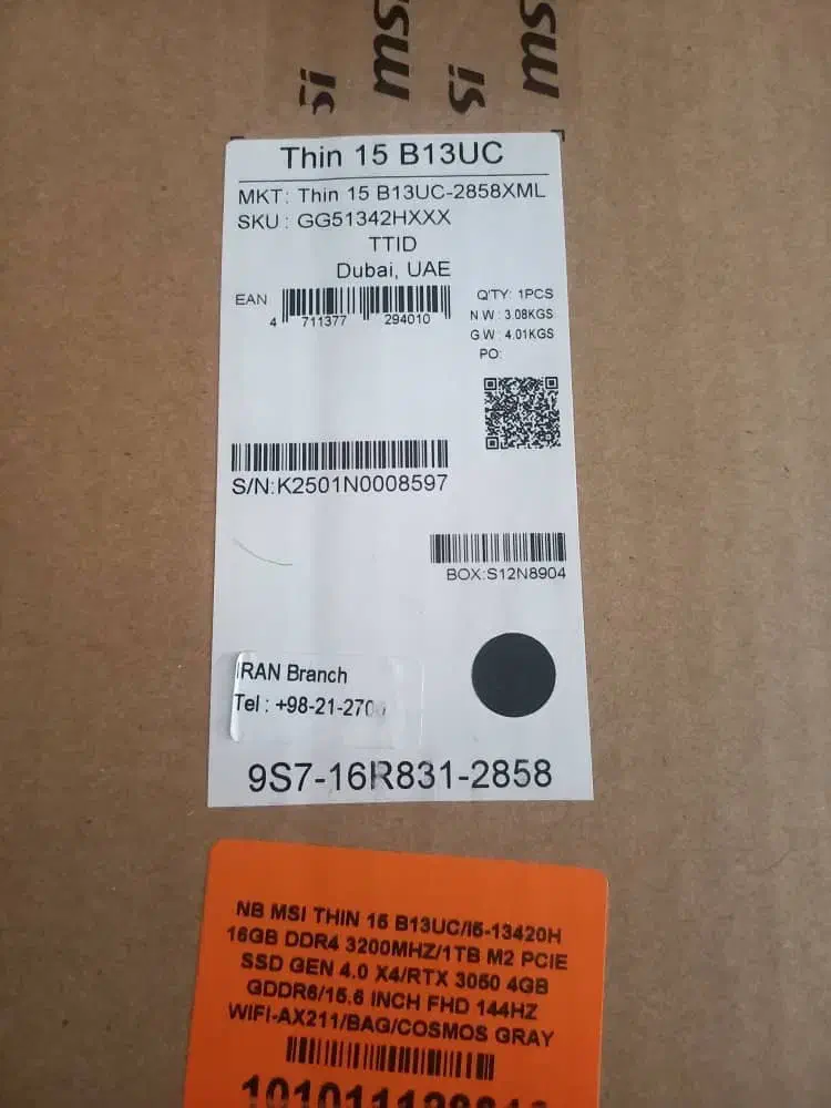 لپ تاپ MSI Gaming|رایانه همراه|تهران, وحیدیه|دیوار