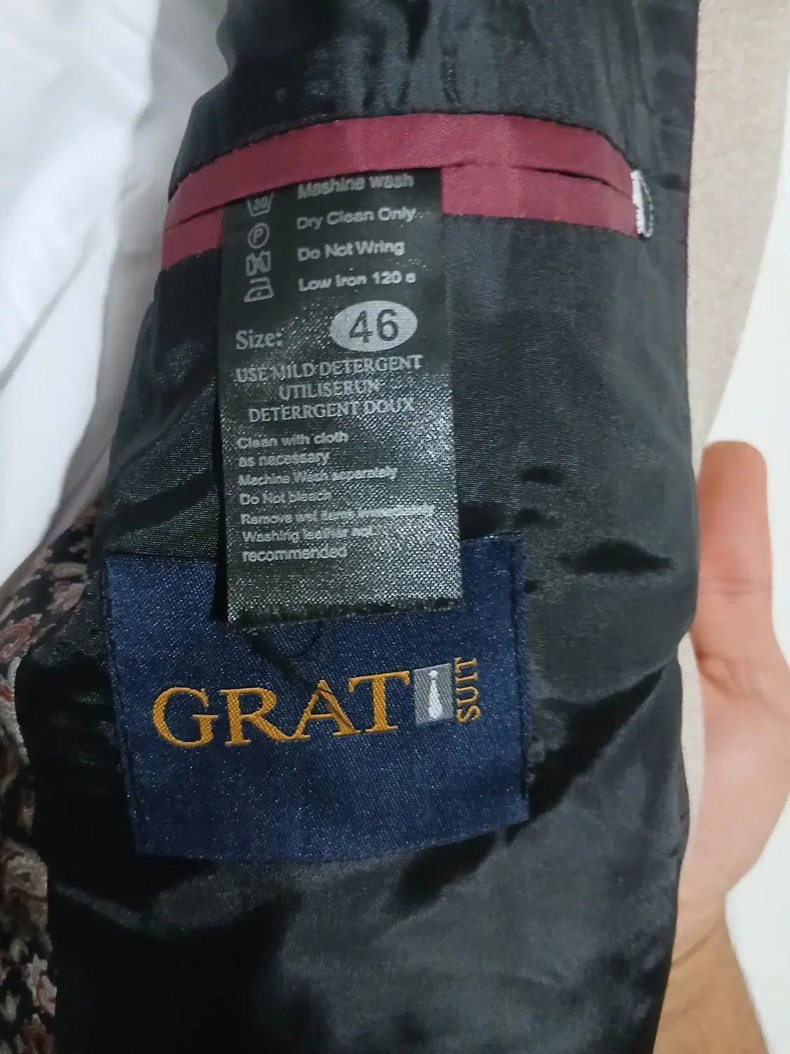 کت شلوار ۴ دکمه سایز ۴۶ نو|لباس|آمل, |دیوار