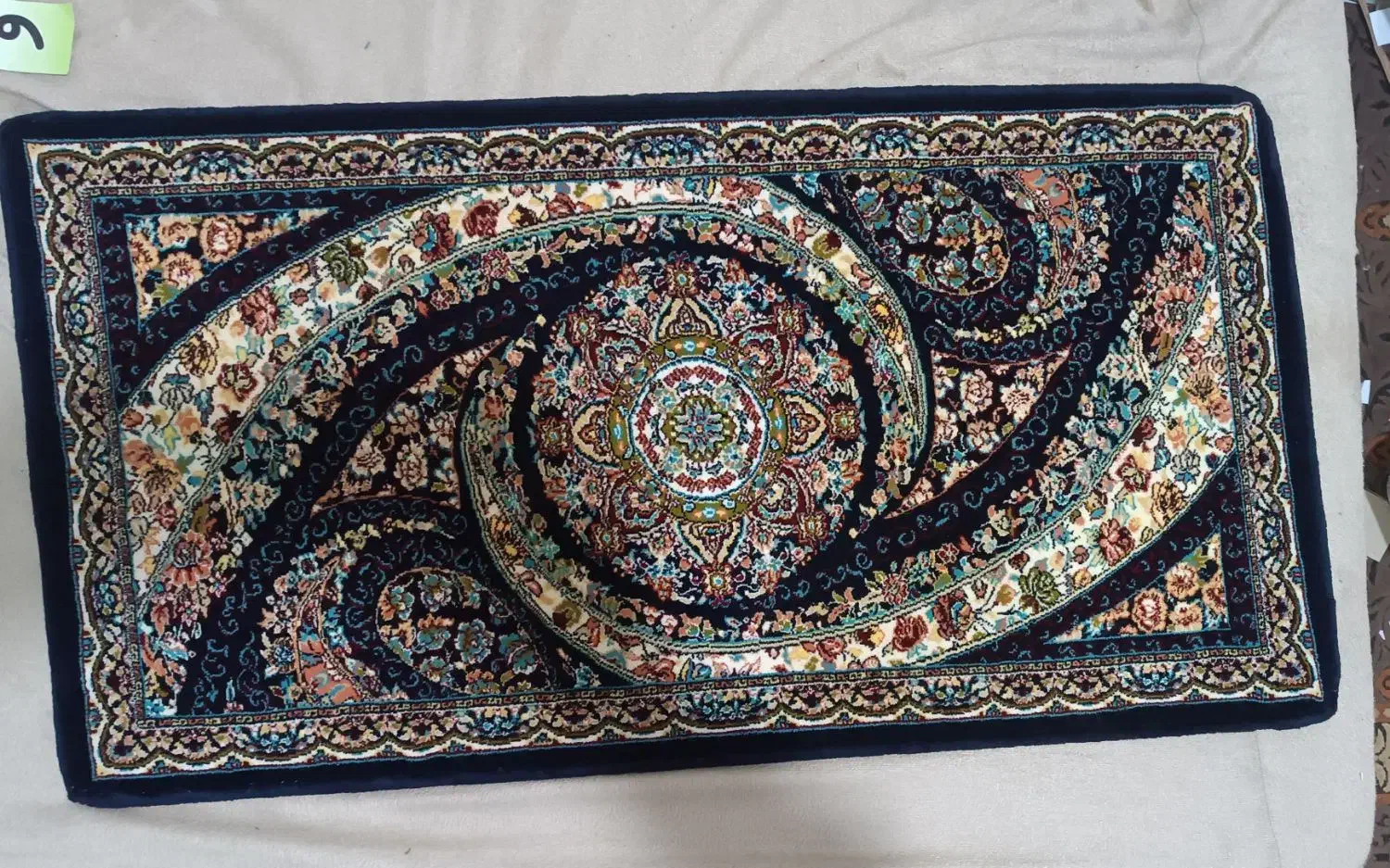 یک جفت قالیچه ویا پادری تمام نخ در ابعاد 50/100|پادری|قم, زنبیل آباد|دیوار