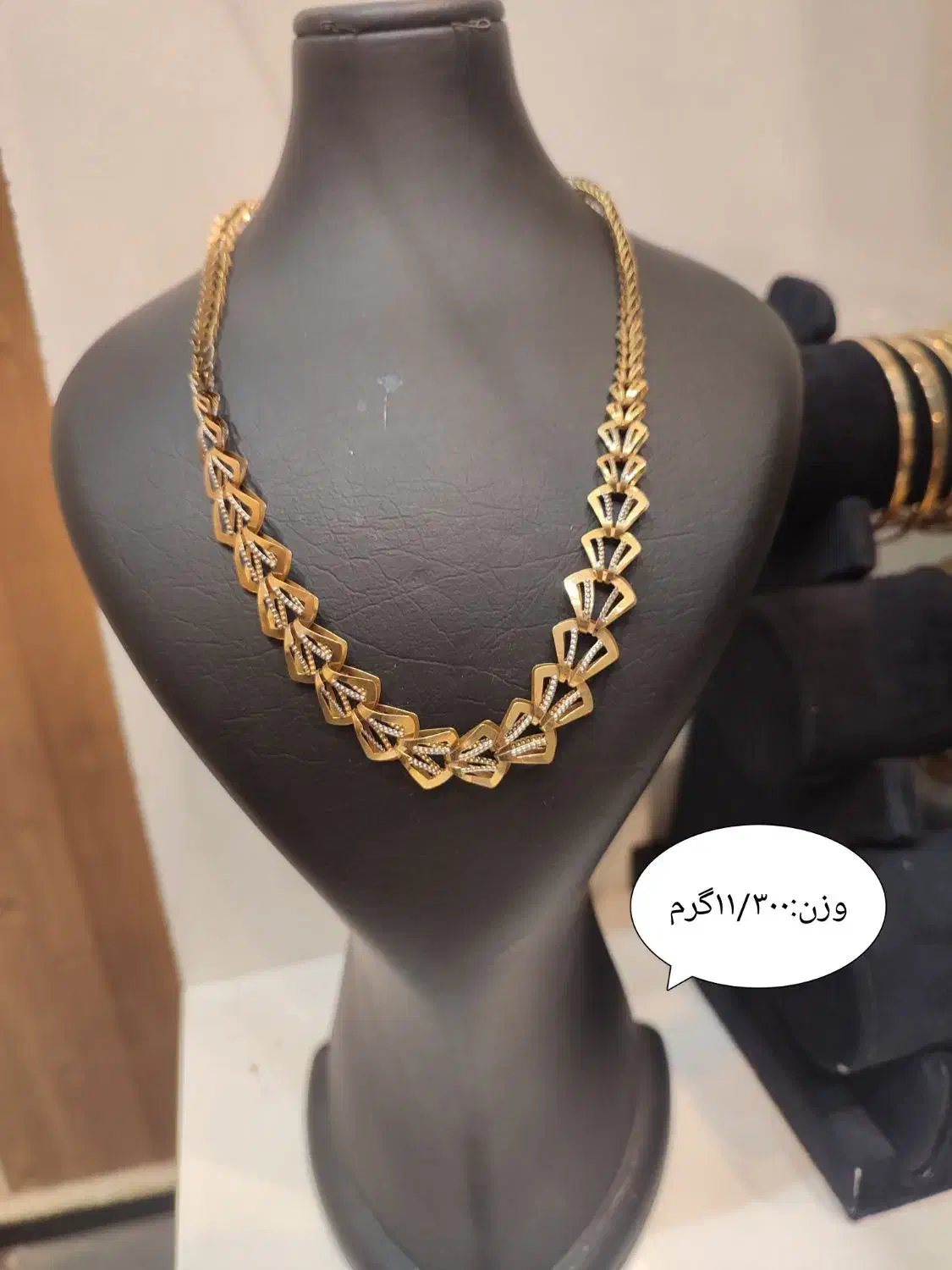 گردنی و النگو های آیینه ای یک و سه میل سایز۲ـ۳ـ۴|جواهرات|اهواز, طالقانی|دیوار