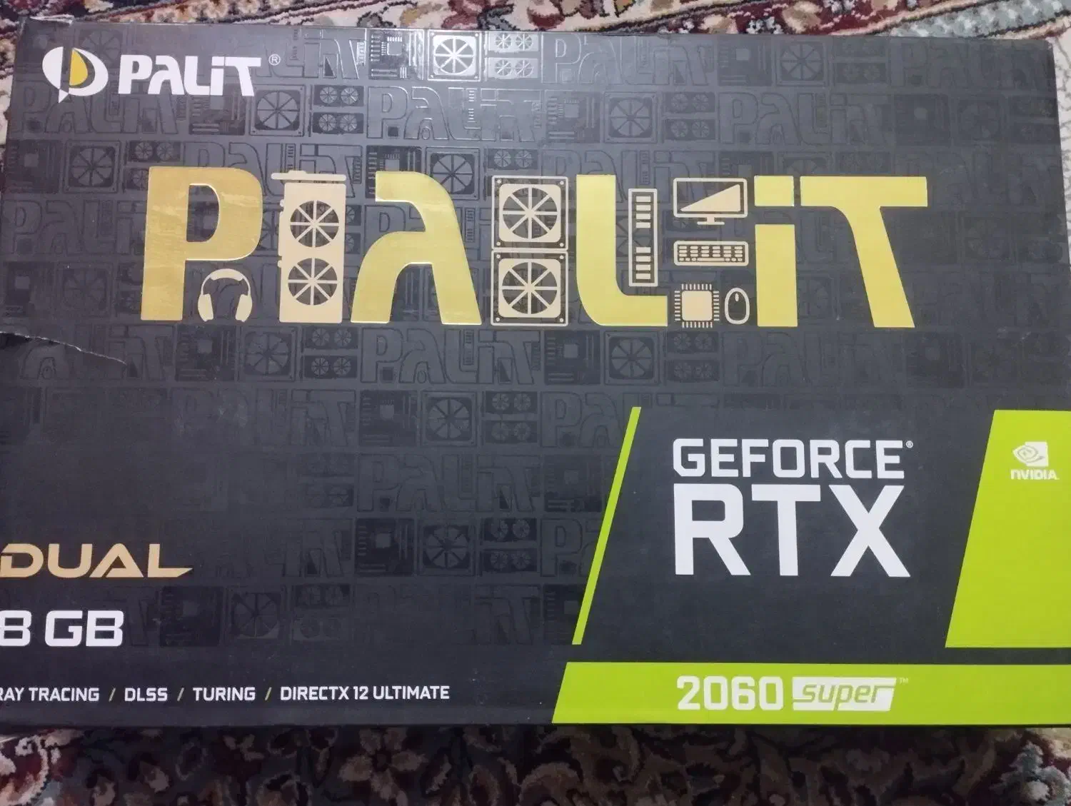 گرافیک RTX 2060 سوپر palit|قطعات و لوازم جانبی رایانه|قم, صفائیه|دیوار