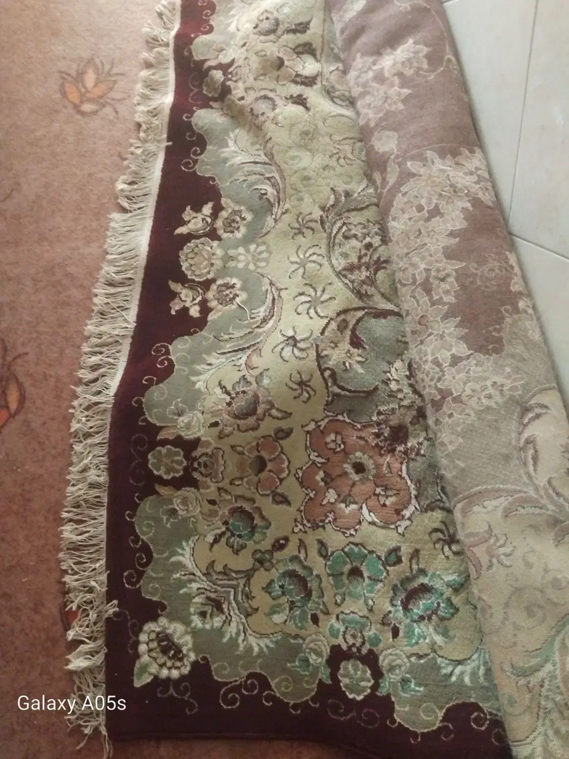 دوتا فرش دوازده متری|فرش|علیآباد کتول, |دیوار