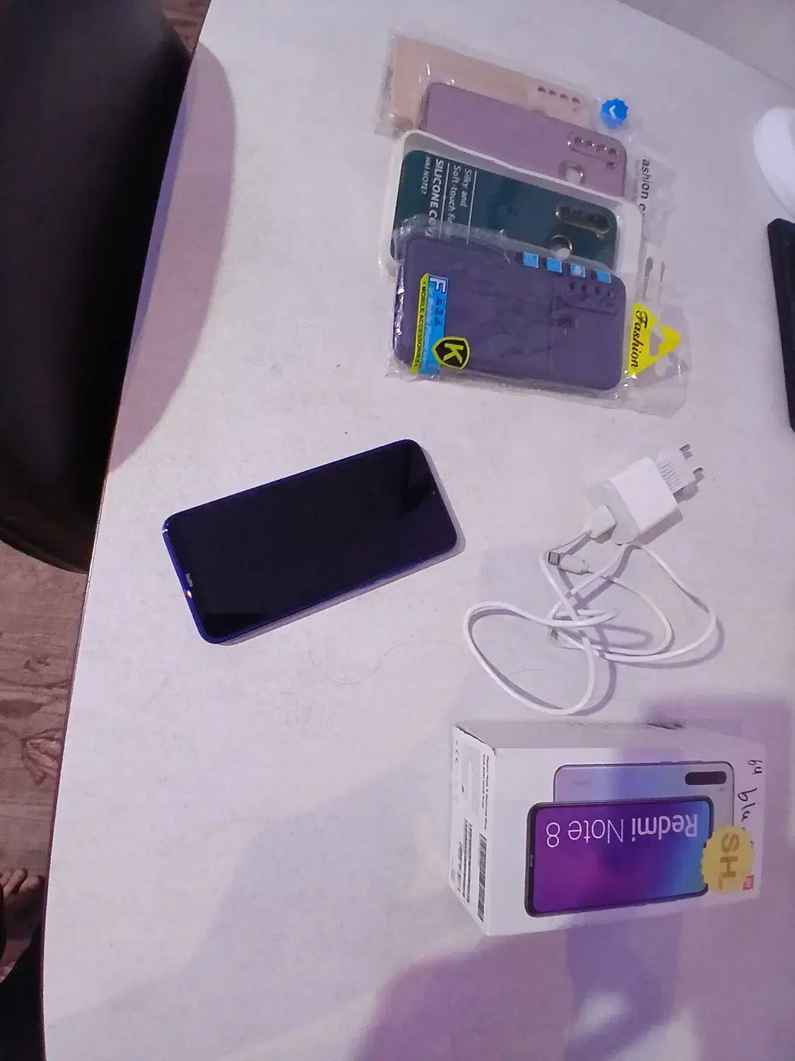 گوشی شیائومی ردمی نوت۸ تمیز|موبایل|خمینیشهر, |دیوار