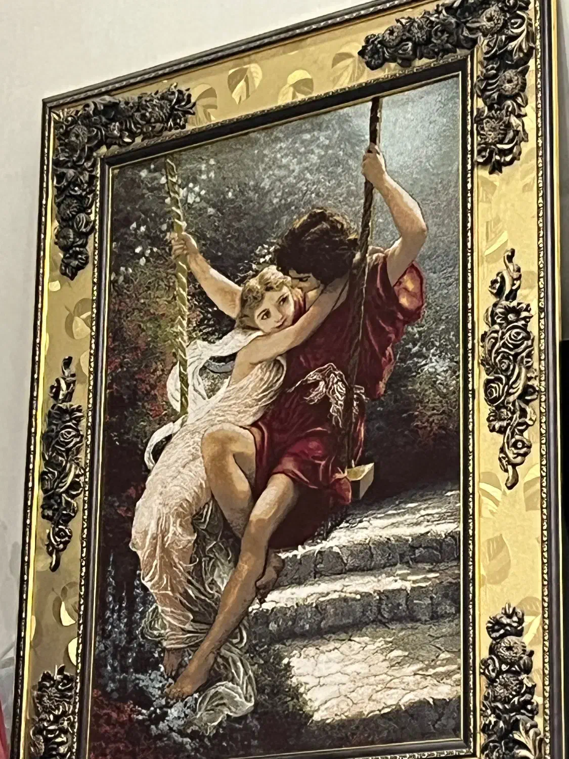 تابلوفرش ماشینی|تابلو فرش|تهران, شمشیری|دیوار