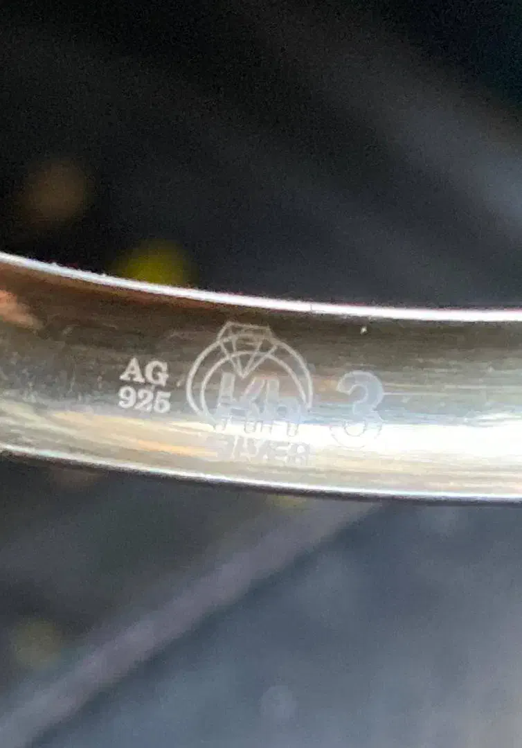 النگو نقره طرح طلا|جواهرات|اردبیل, |دیوار