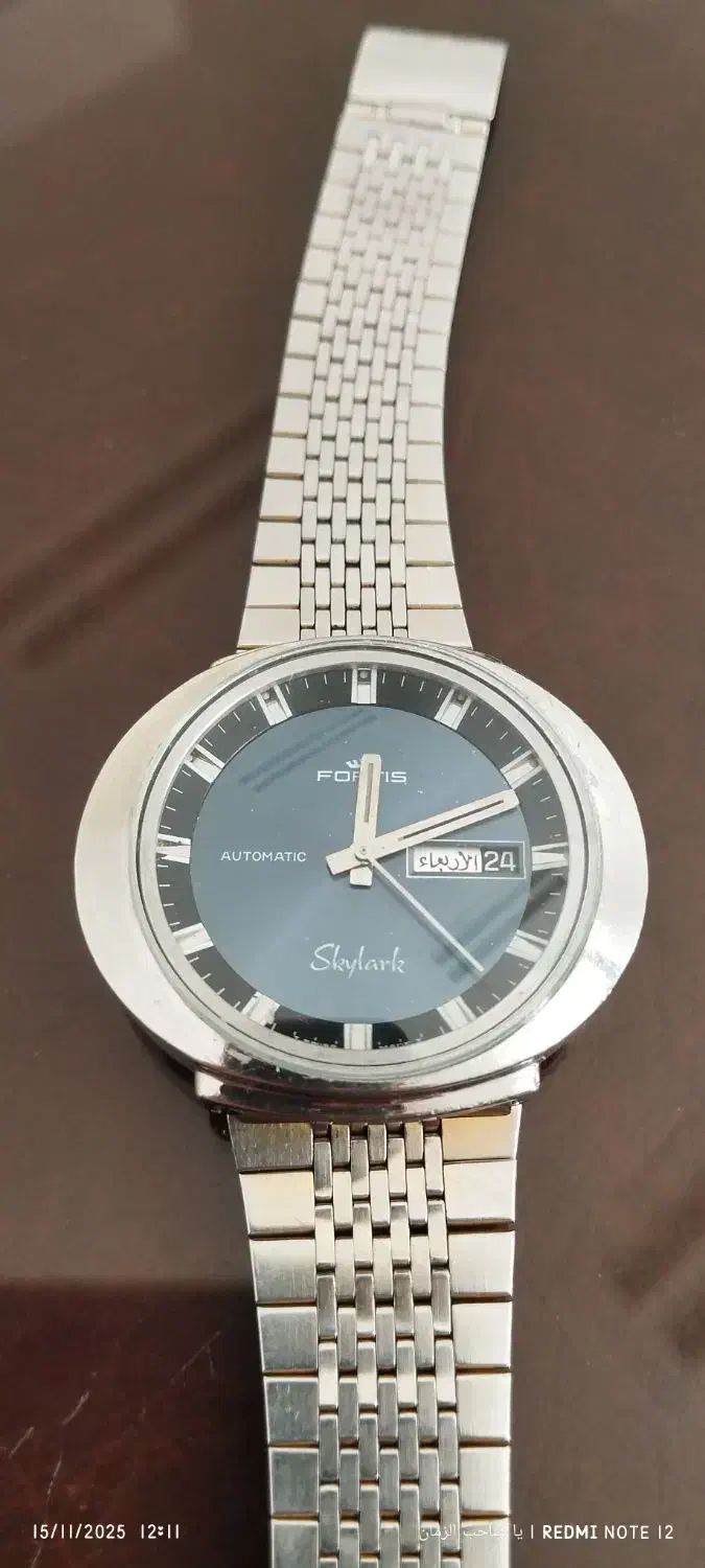 ساعت فورتیس سوییسی اتوماتیک قدیمی|ساعت|بیرجند, |دیوار