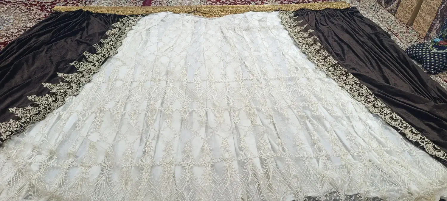 پرده کامل در حد نو|پرده، رانر، رومیزی|خرمشهر, |دیوار