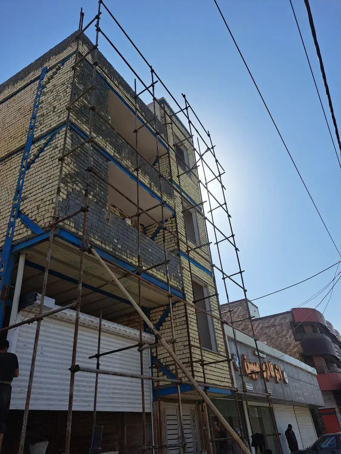 داربست فلزی شبانه روزی|خدمات پیشه و مهارت|آبادان, |دیوار