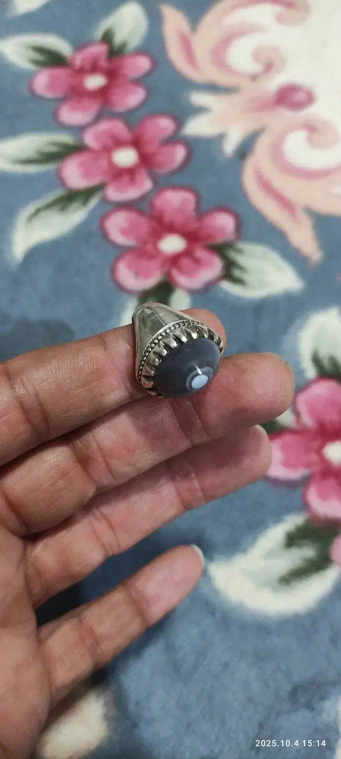 انگشتر نقره سلیمانی بابا قوری|جواهرات|اهواز, بهارستان|دیوار