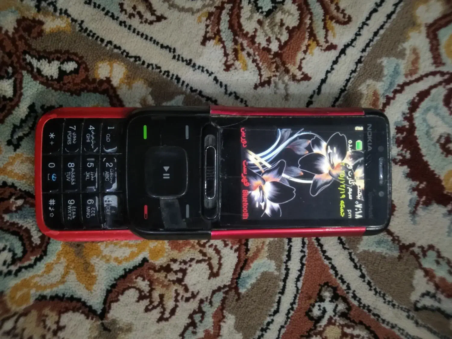 نوکیا ۵۶۱۰ قرمز|موبایل|مشهد, محمدآباد|دیوار