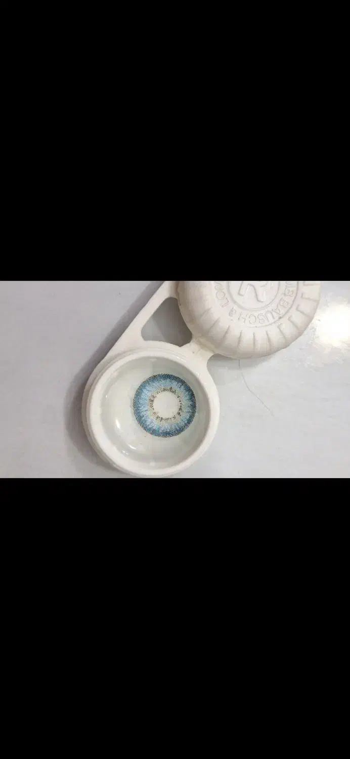 لنز دهب آبی عروسکی|آرایشی، بهداشتی، درمانی|کرمانشاه, |دیوار