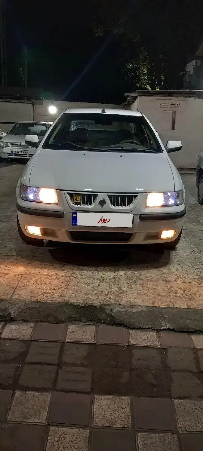 سمند سفید مدل ۹۴ معاوضه و فروش|خودرو سواری و وانت|رشت, نیروی دریایی|دیوار