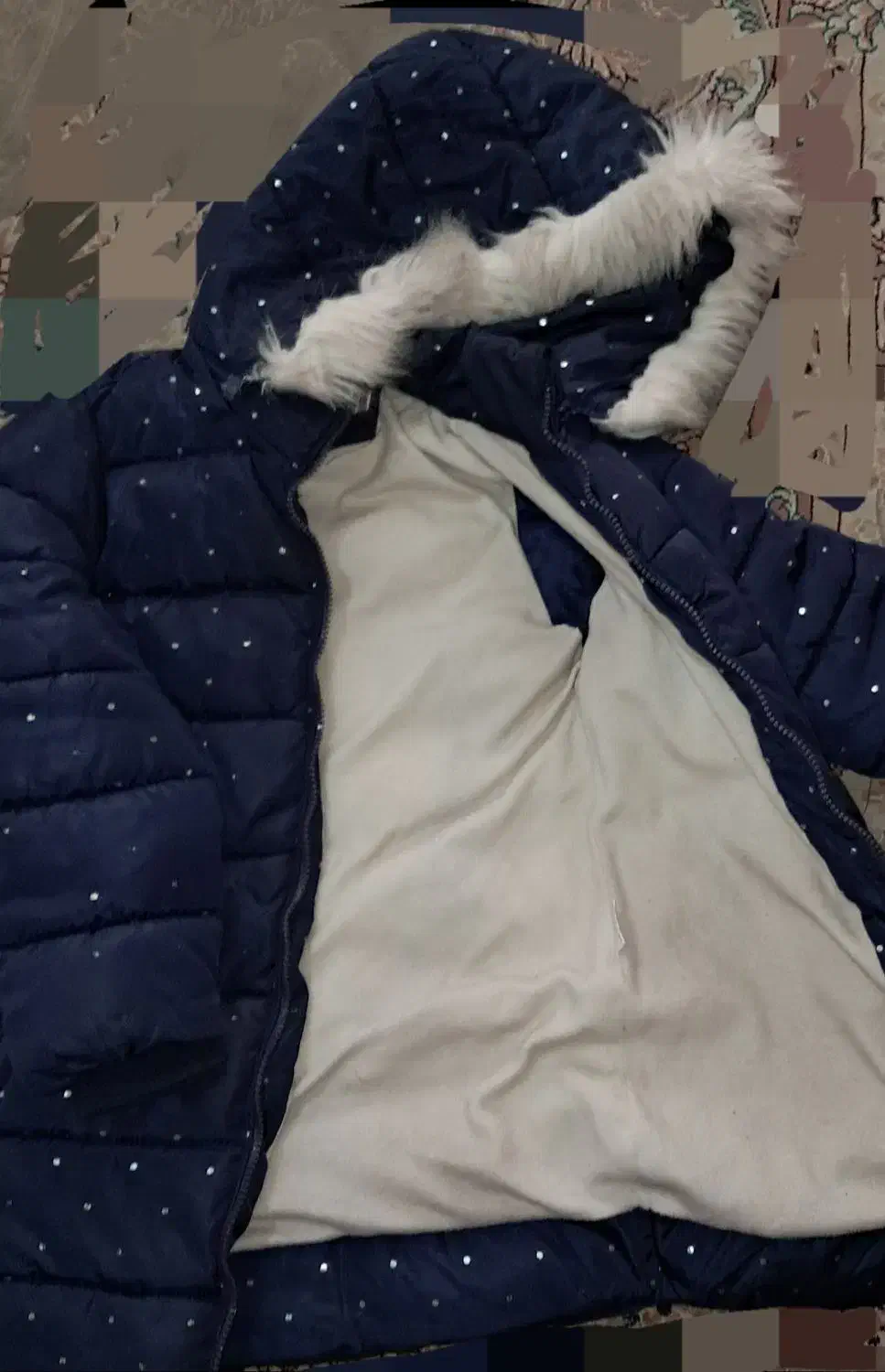 کاپشن خارجی رنگ سورمه ایی مناسب سن ۸ تا ۱۰ سال|کفش و لباس بچه|اصفهان, بهارستان|دیوار